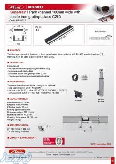 گاتر پارکینگ مدل DR100CF 
