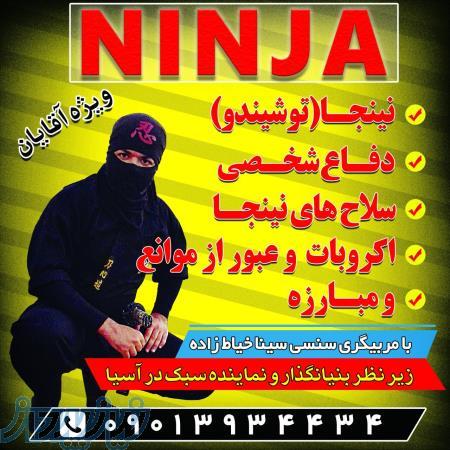 اموزش حرفه ای نینجا (دفاع شخصی سلاح اکروبات مبارزه) 