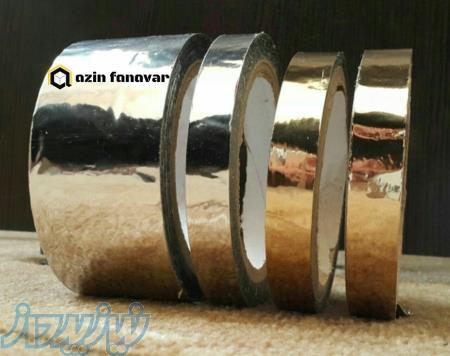 نوارچسب های طلایی ، نقره ای و رنگی متالیک 