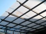 پوشش سقف پلی کربنات و تایل های فلزی(انباری،نورگیر) 