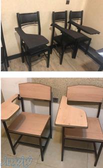 فروش  فوری صندلی دسته دار دانشجویی 