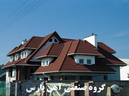 ساخت واجرای سقف شیروانی ویلا 