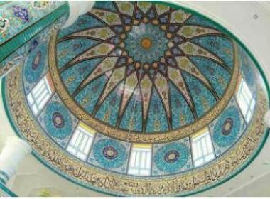 کاشی سنتی  مساجد   اماکن متبرکه و سفره خانه  - تهران