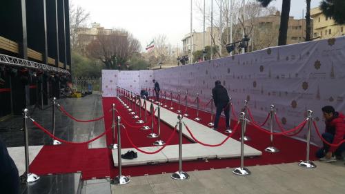 اجاره ( پایه ) و ( زنجیر تشریفات ) راهبند  - تهران