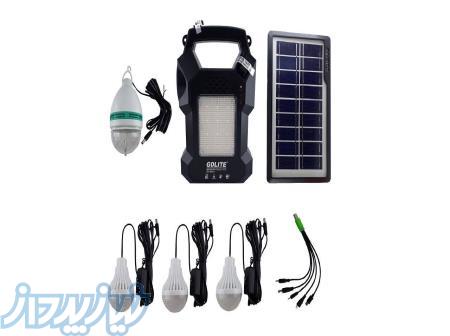 سیستم چراغ اضطراری و اسپیکر خورشیدی 