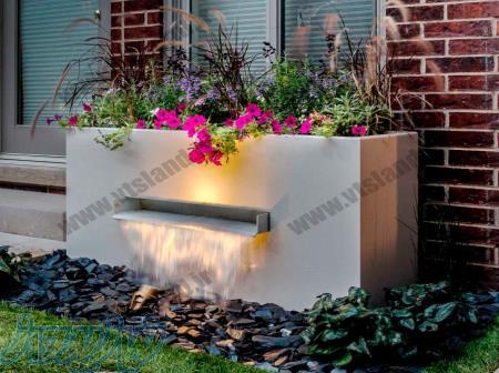 آبنما,اجرای آبنما,طراحی آبنما,ساخت آبنما,آبنما خانگی,آبنمای صخره ای,آبنمای شیشه ای 