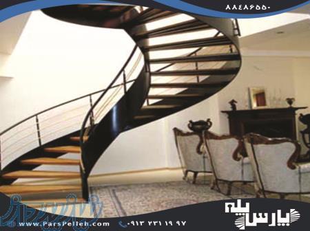 راه پله ورقی 