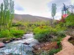 راه پیمایی در دره زیبای روستای حسنجون در طالقان 