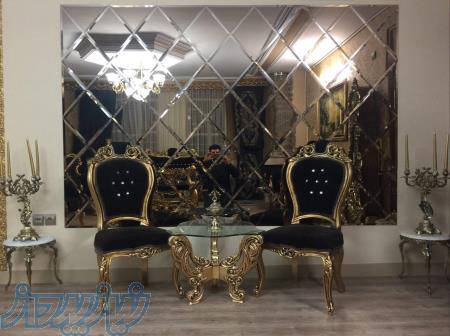 آینه کاری روی دیوار 