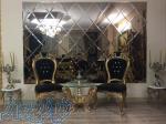 آینه کاری روی دیوار 