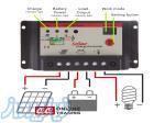 کنترل شارژ خورشیدی MPPT - PWM