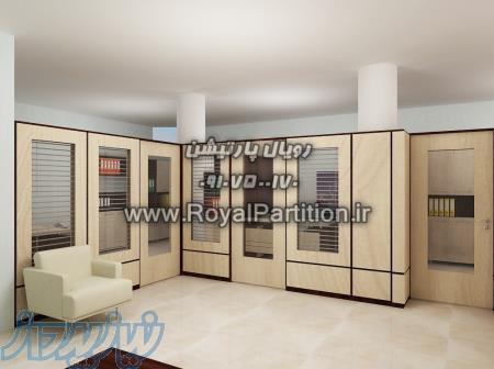 پارتیشن mdf دوجداره ،پارتشین دوجداره چوبی