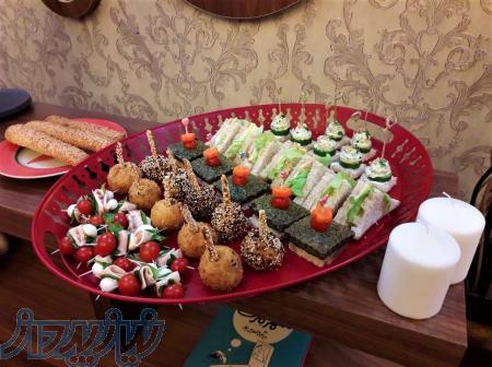 فینگرفود، دسر، سالاد و انواع غذاهای فانتزی 