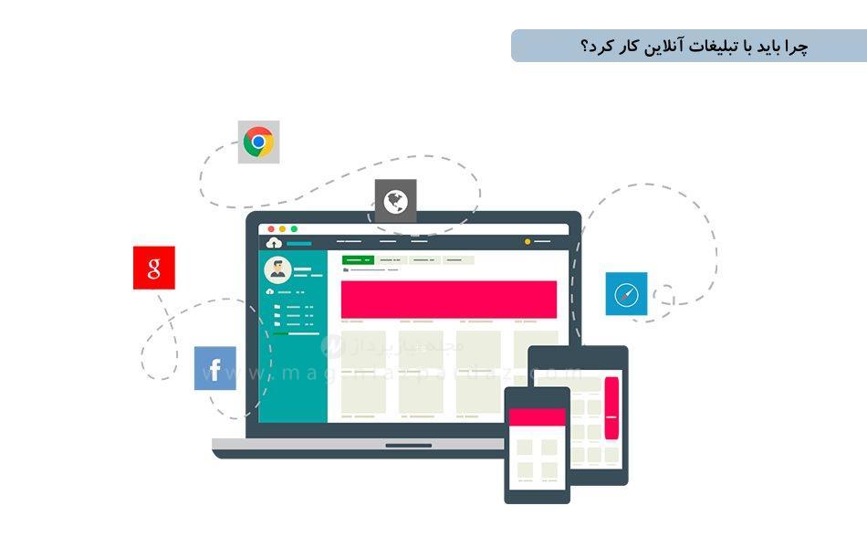 چرا باید با تبلیغات آنلاین کار کرد؟