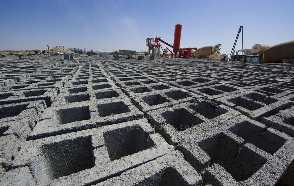 بلوک های سیمانی