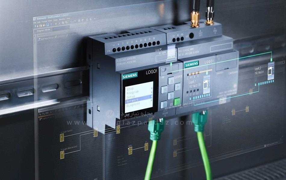 لوگو زیمنس، ماژول عمومی با نمایشگر